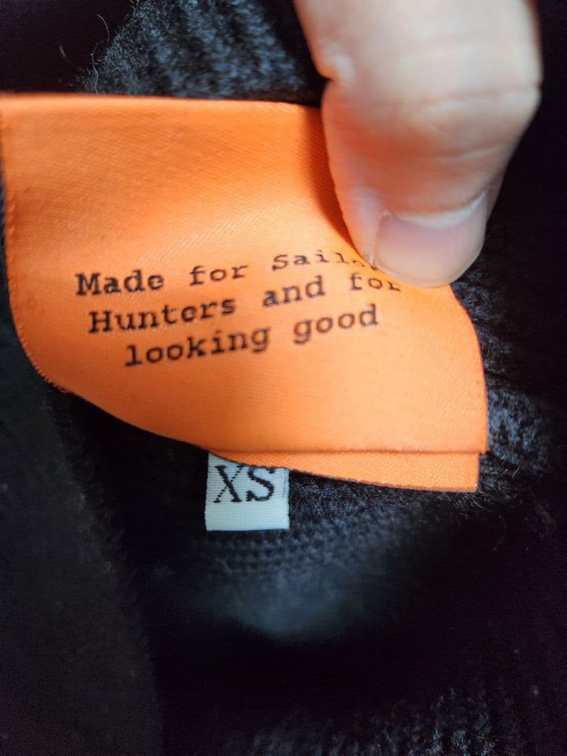 ANDERSEN-ANDERSEN ブラック セーター ニット XS S