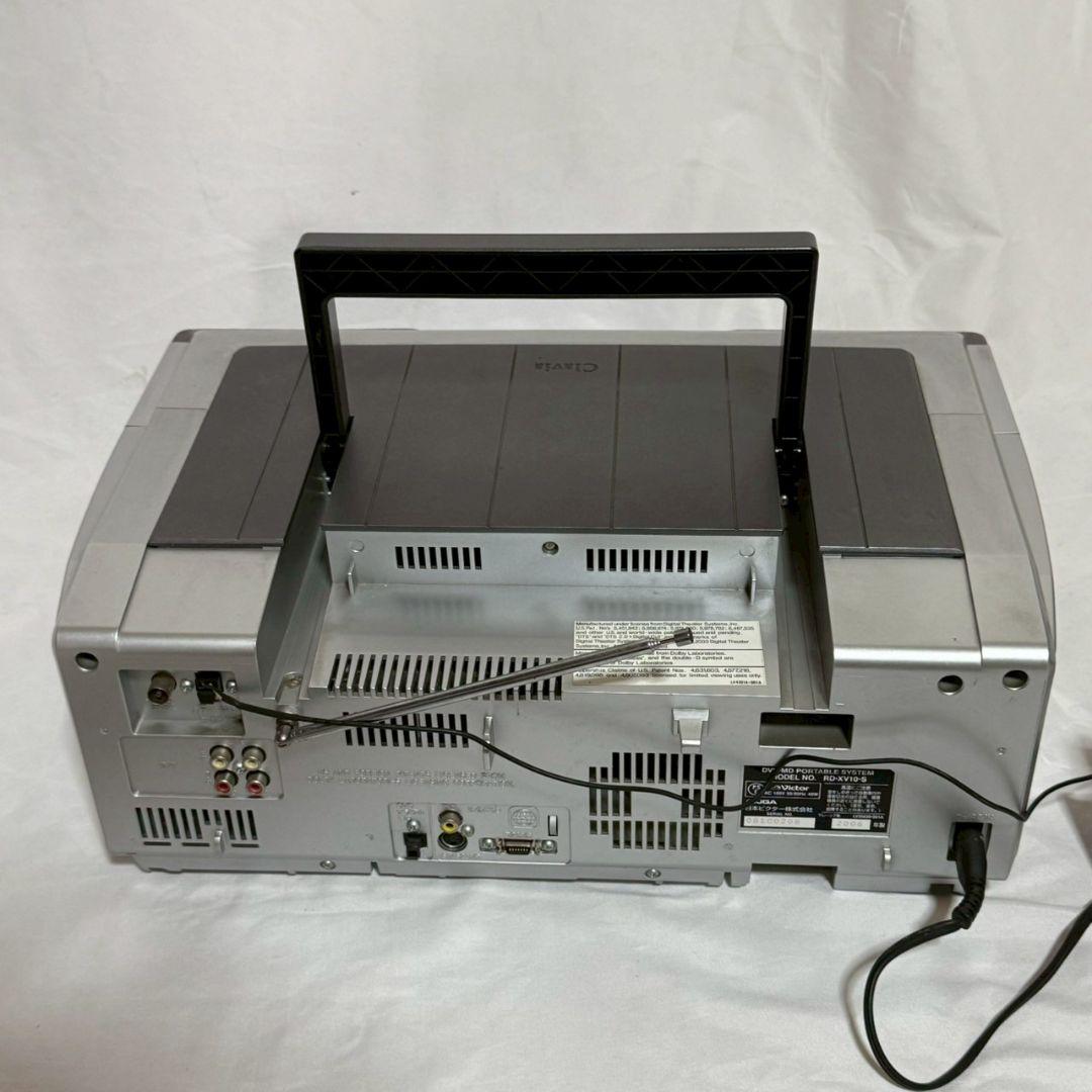Victor DVD MD ポータブルシステム Clavia RD-XV10