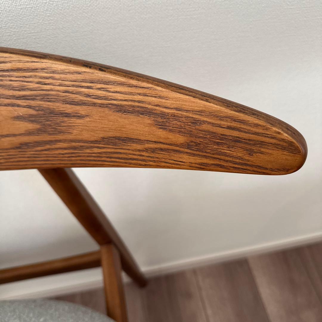 Noce チェアRY54ウォールナット/グレー　引き取り割引5000円