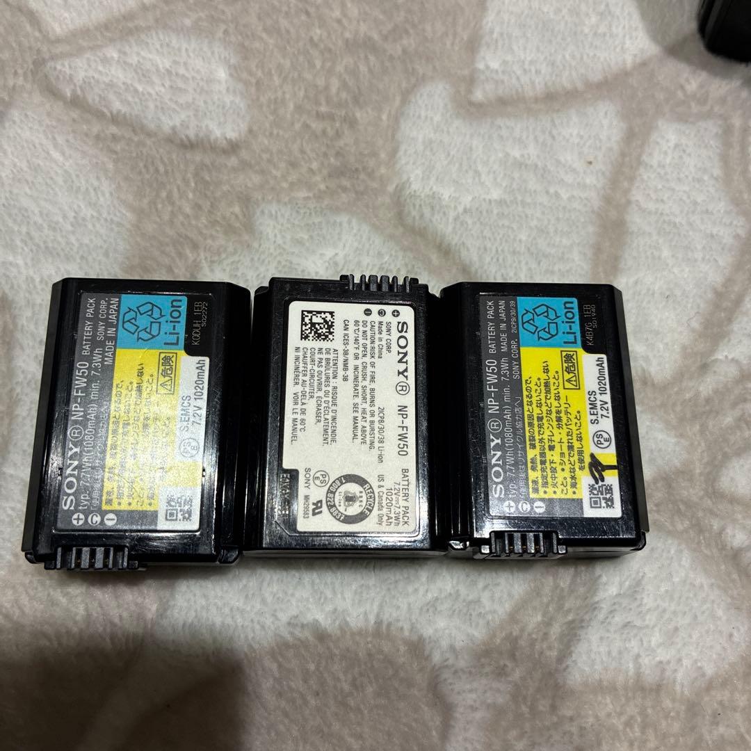 Sony α NEX-3ミラーレス一眼16mm 2.8 バッテリー3つ
