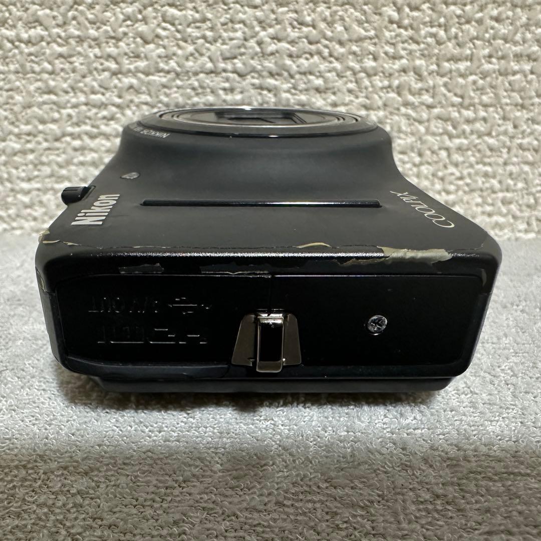 動作品 バッテリー充電器付き✨️COOLPIX S9300 コンデジ　ブラック　黒