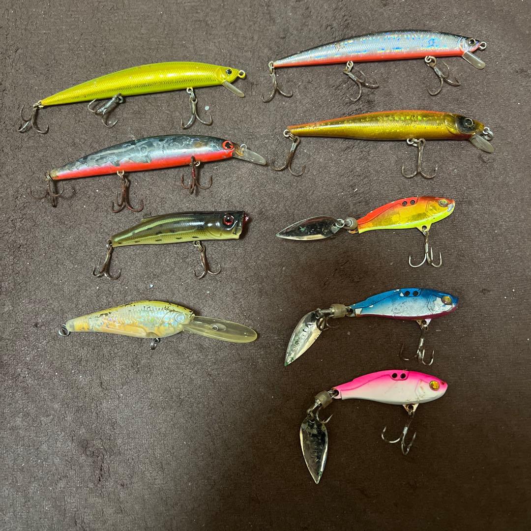 バス釣り引退まとめてハードルアーセット