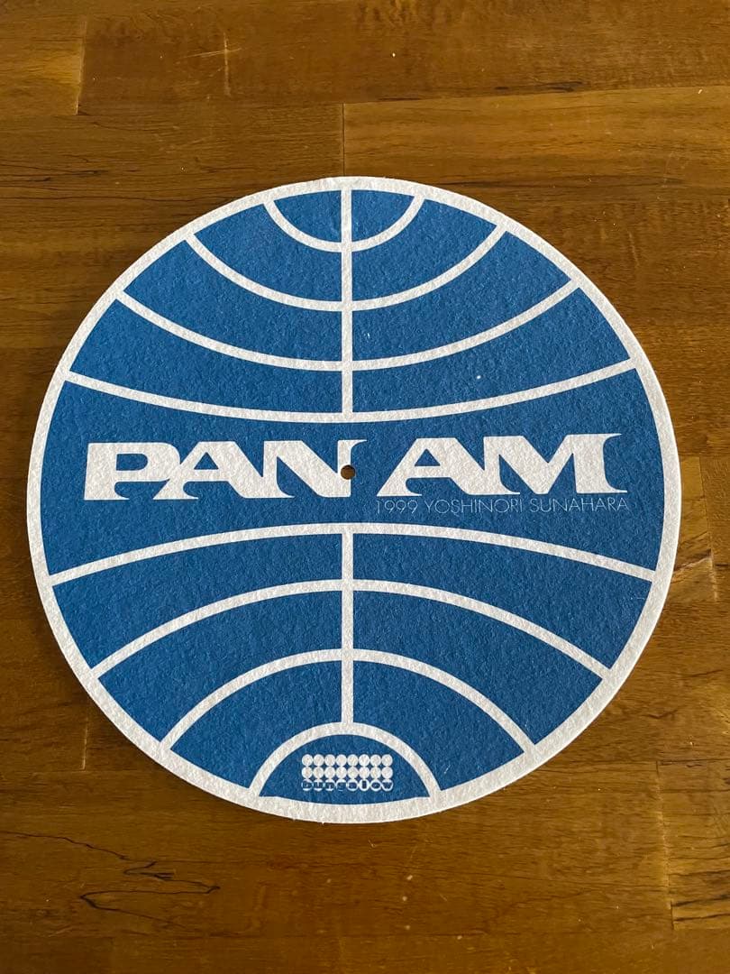 スリップマット　パンナム航空　砂原良徳　中古