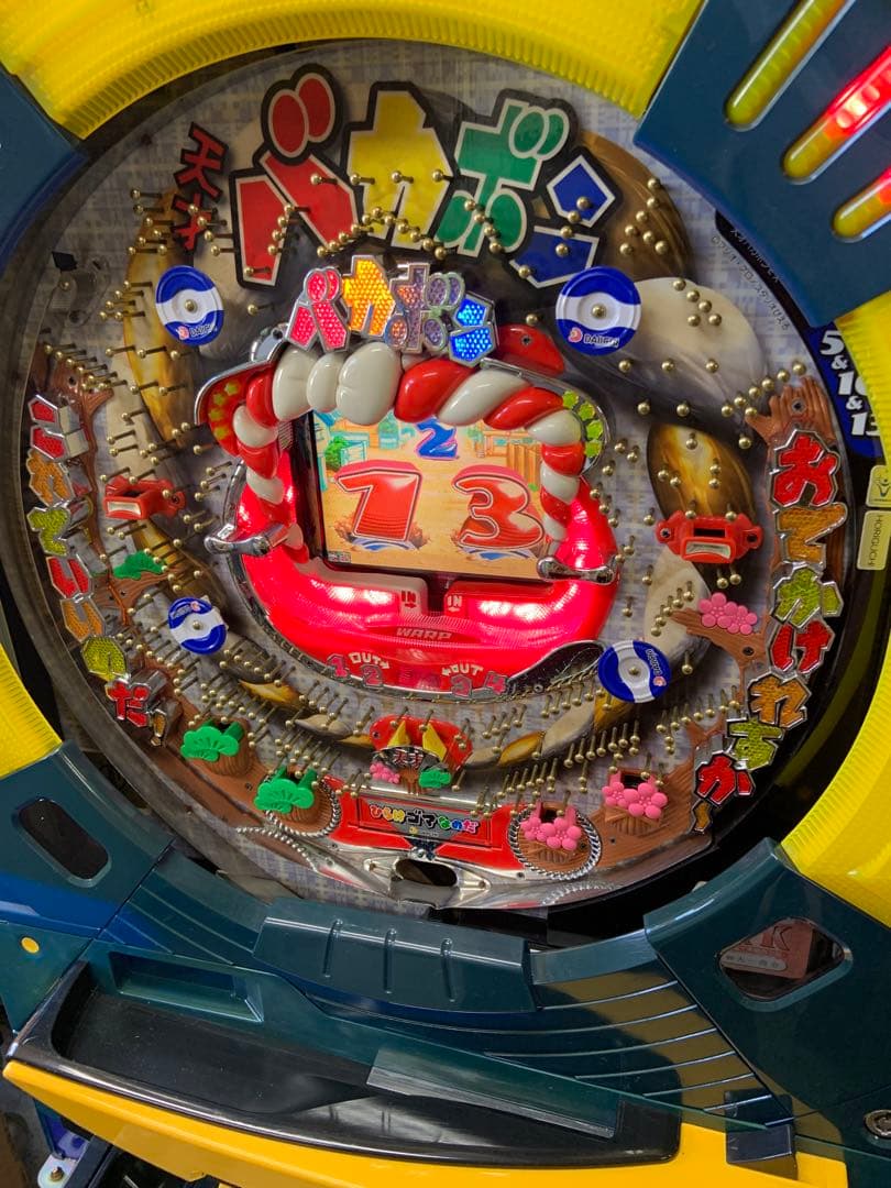 天才バカボンEX本体　カギ付　レトロパチンコ