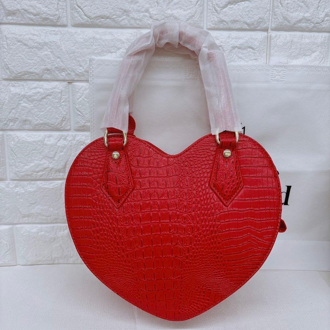 Cream【❤️】新品Vivienne Westwood バッグ レッド