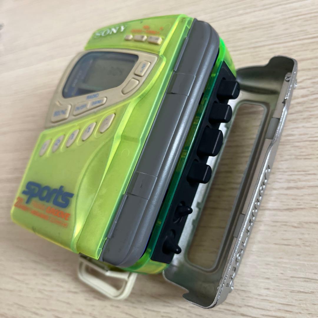 SONY カセットウォークマン WM-FS1 スケルトン★ジャンク品★