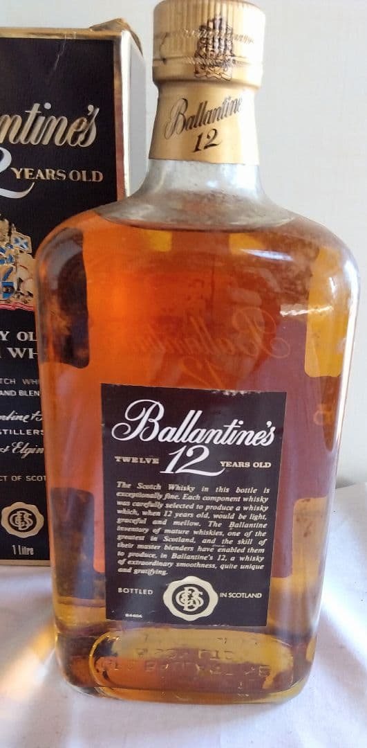 古酒 バランタイン 12年 ビンテージ ウイスキー 特級 未開栓　1L