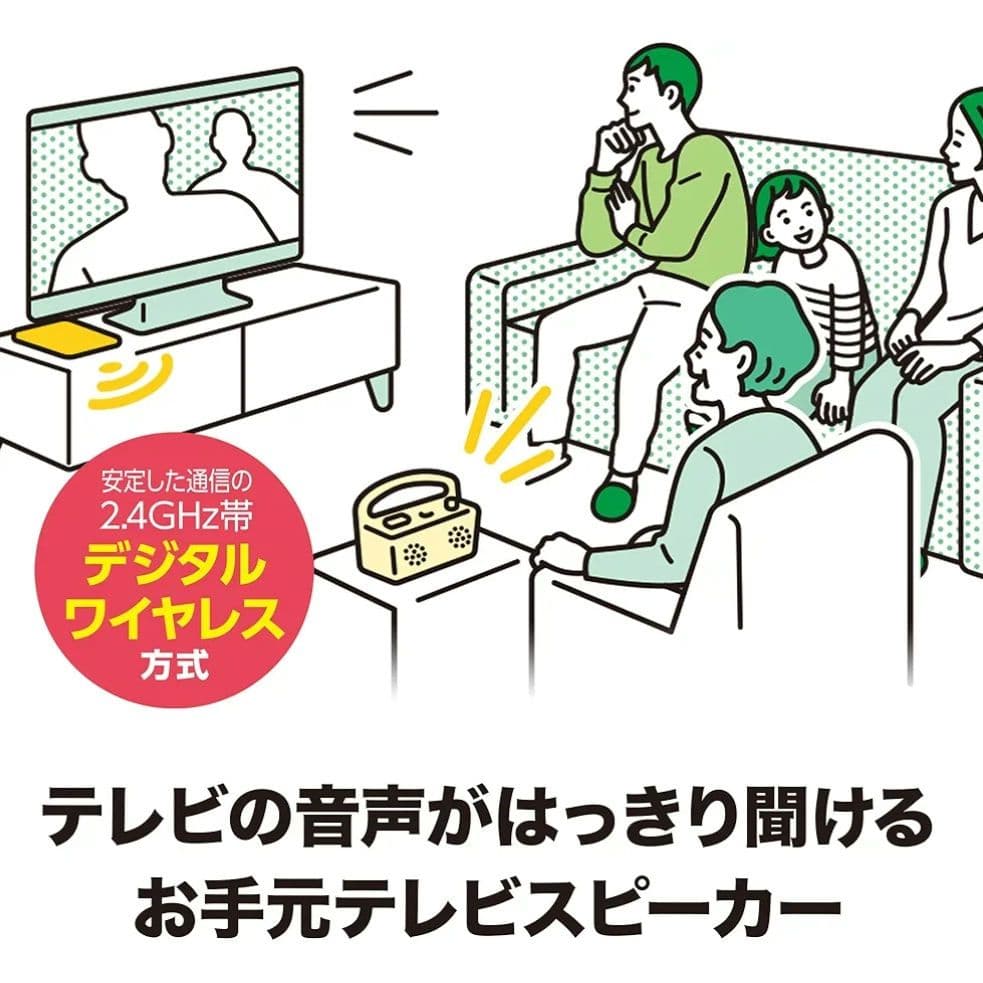 オーディオテクニカ デジタルワイヤレススピーカー　 AT-SP767XTV