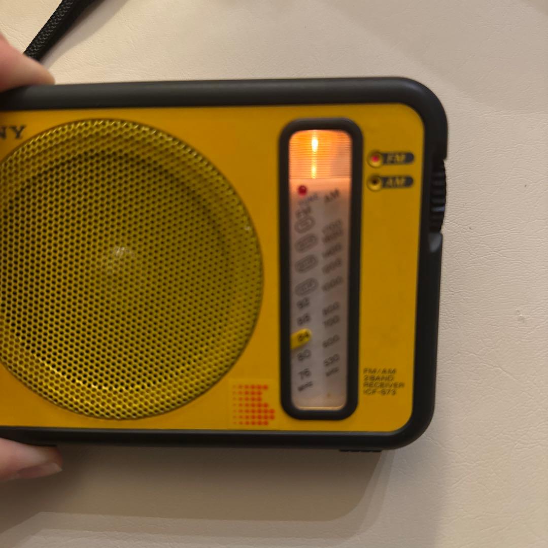 SONY FM/AMラジオ　ICF-S73