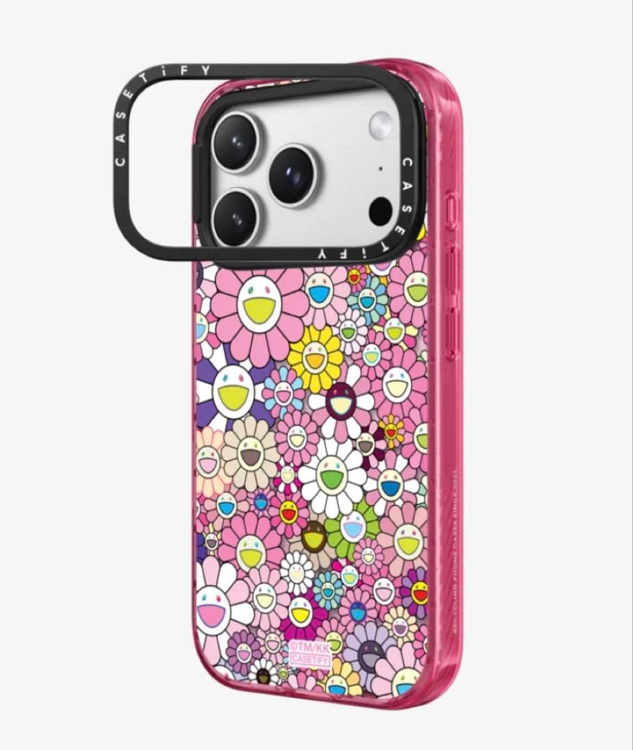 新品　CASETiFY フラワー ブルーム iPhone17Promax