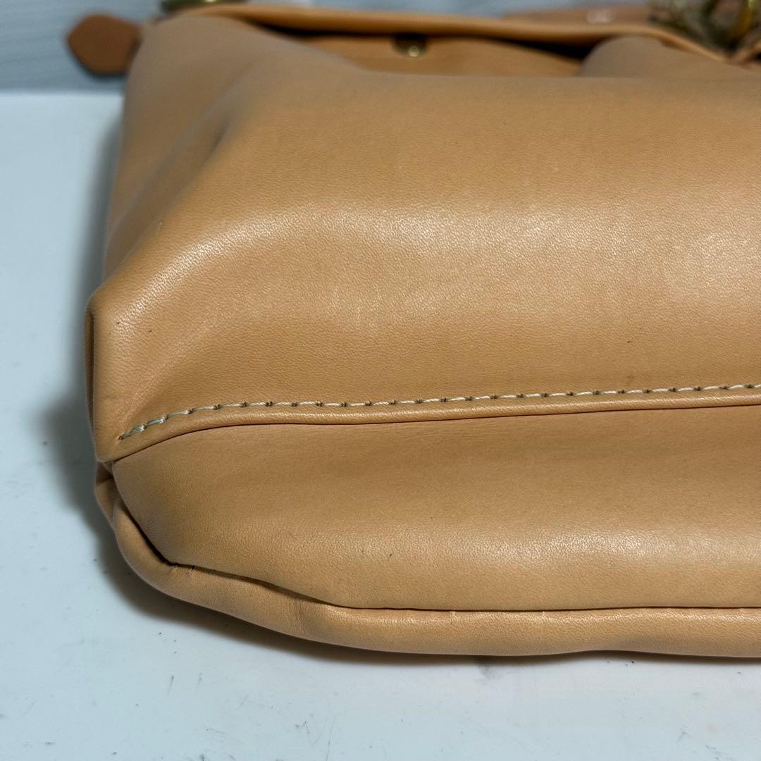 ⭐️未使用⭐️ヴァスコ VASCO ヘルメットバッグ ナチュラル　レザー