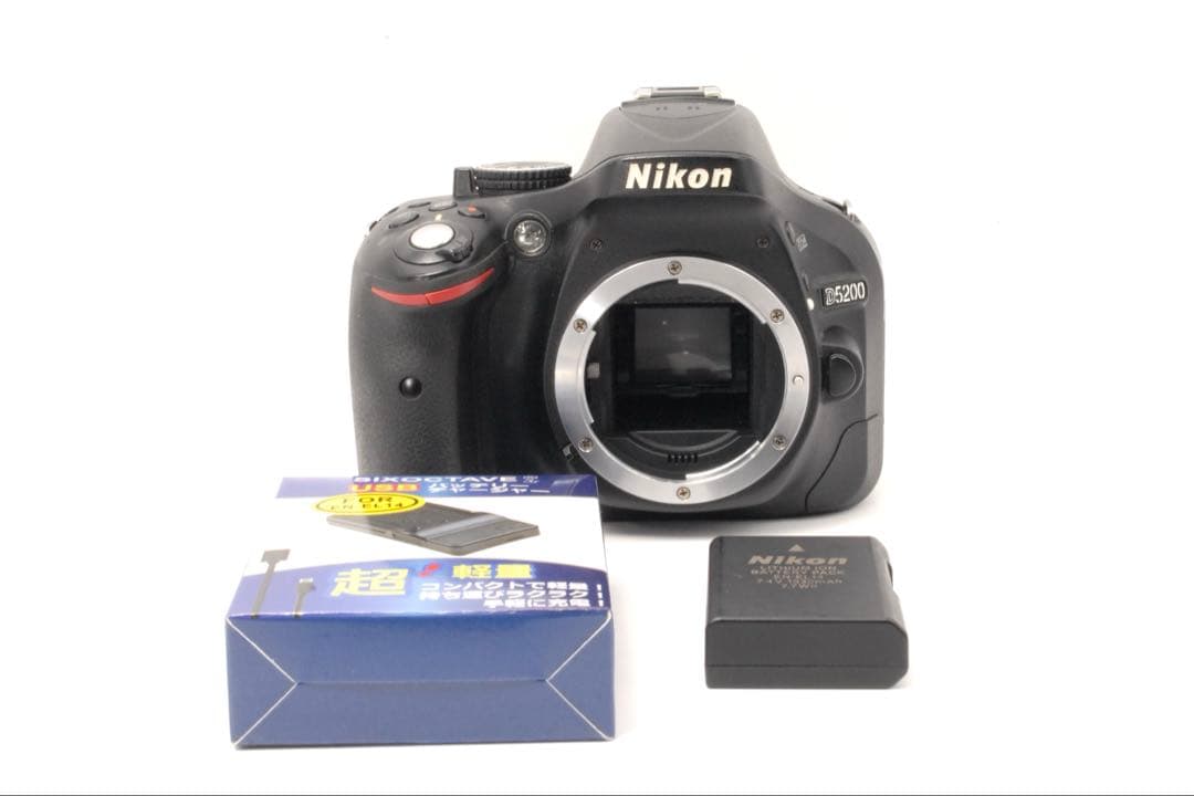 ✨訳あり✨Nikon D5200 一眼レフ ボディのみ ニコン 外観美品 撮影◎