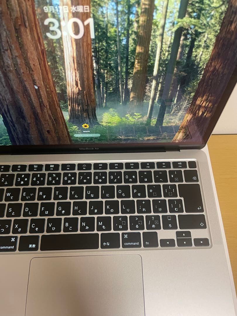 美品 MacBook Air 2020 バッテリー97%