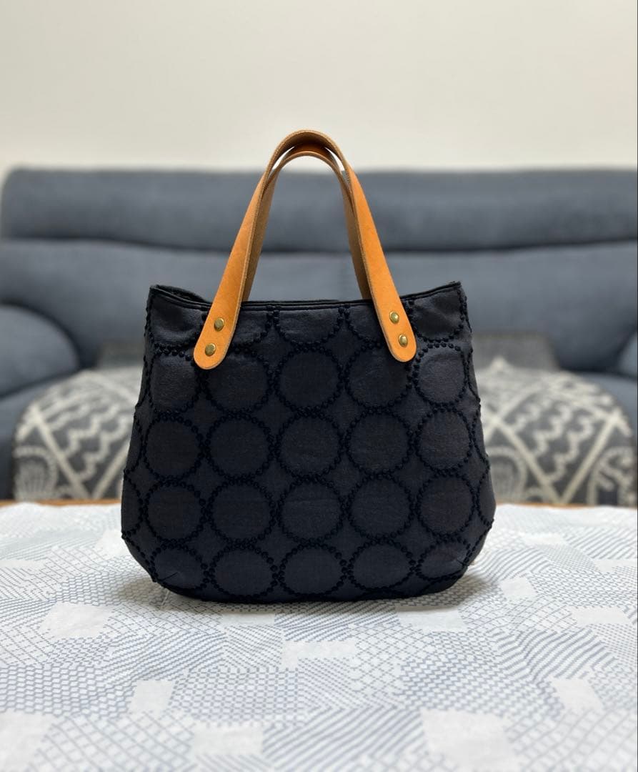 ああ 様 followingday コロりんトート(持ち手レザー)