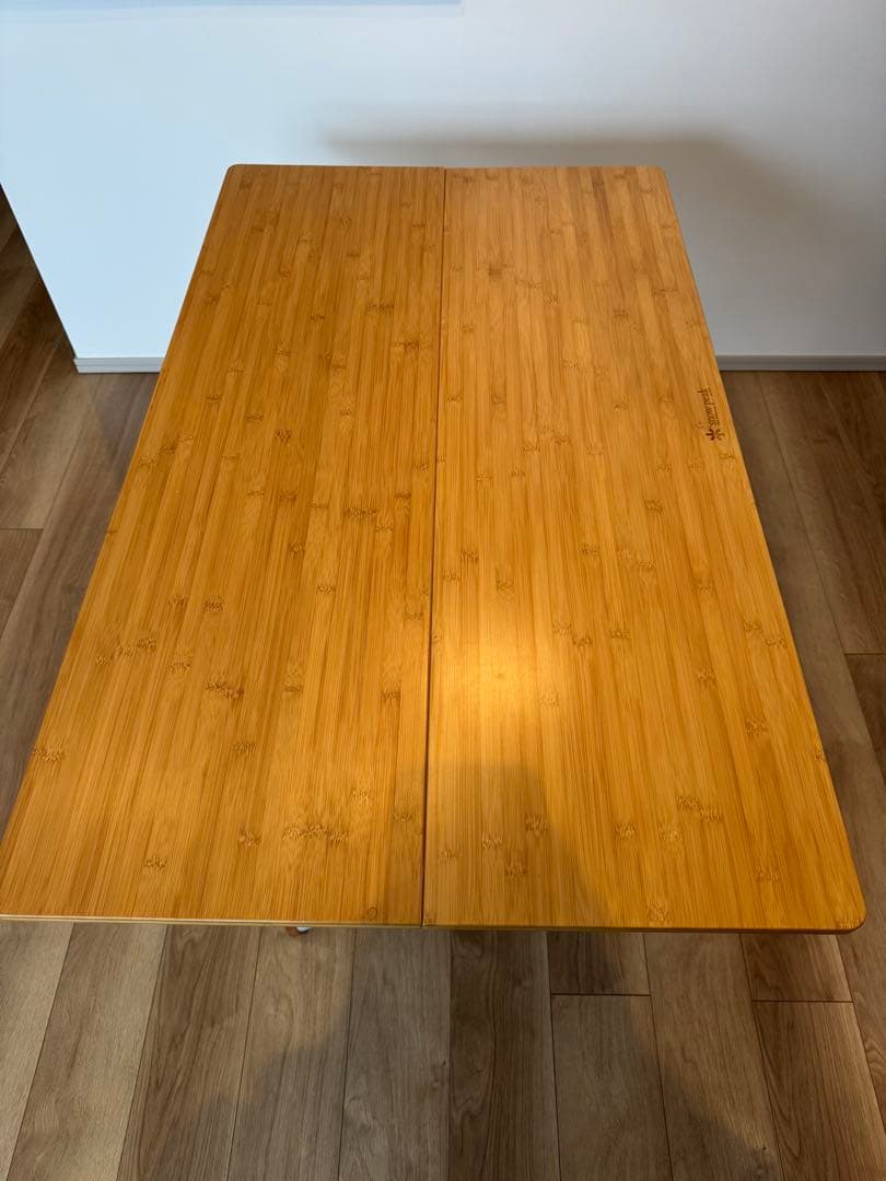 スノーピーク　ワンアクションテーブル ロング竹/ peak