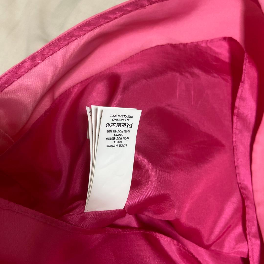 kate spade ピンクノースリーブミニワンピース