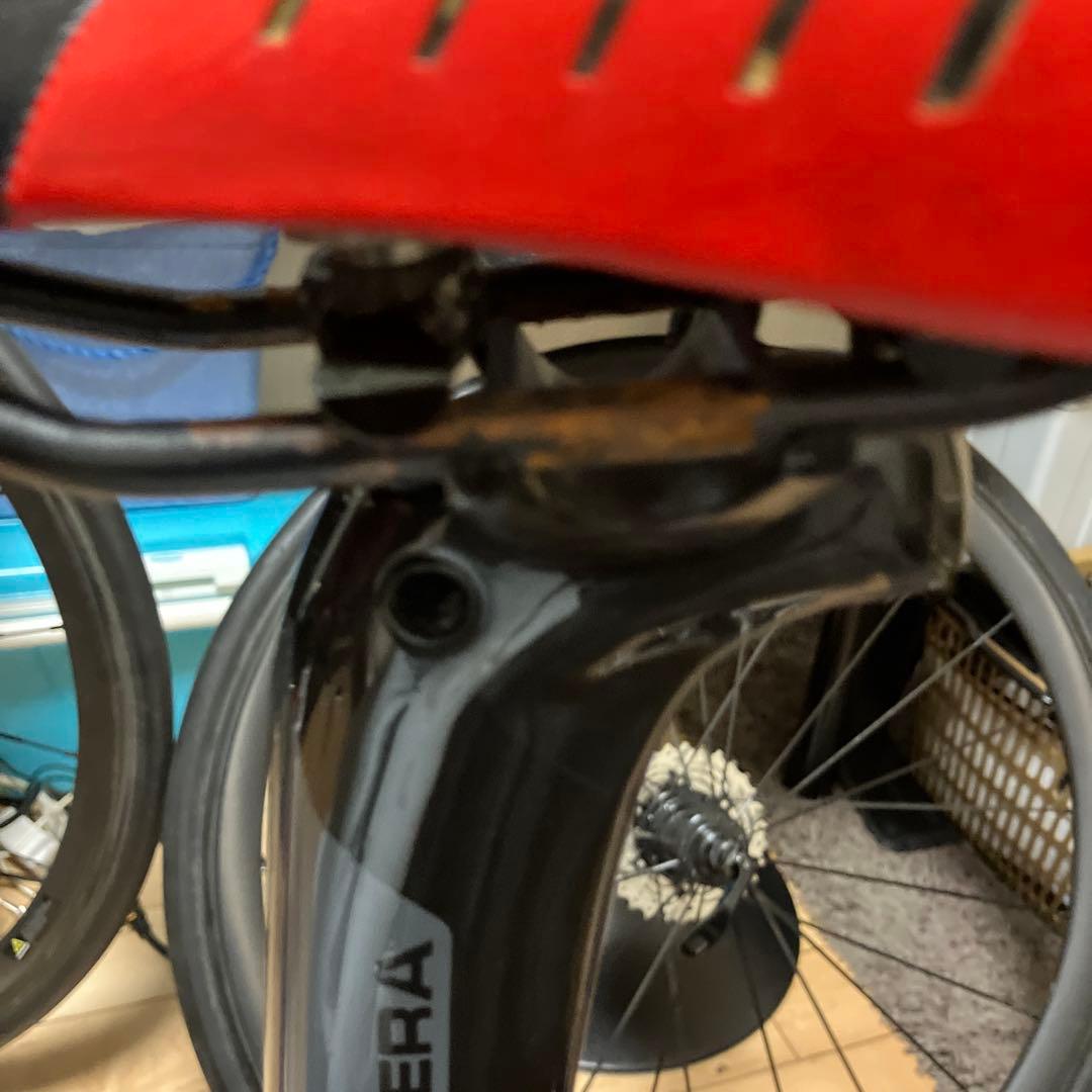 CARRERA エラクルTS 2012年モデルロードバイク 赤/白 サイズS