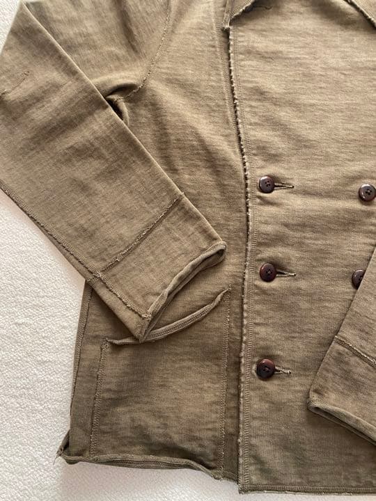 kapital コットンジャージピーコート