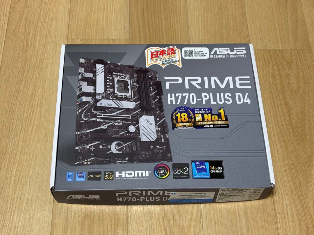 マザーボード ASUS PRIME H770-PLUS D4