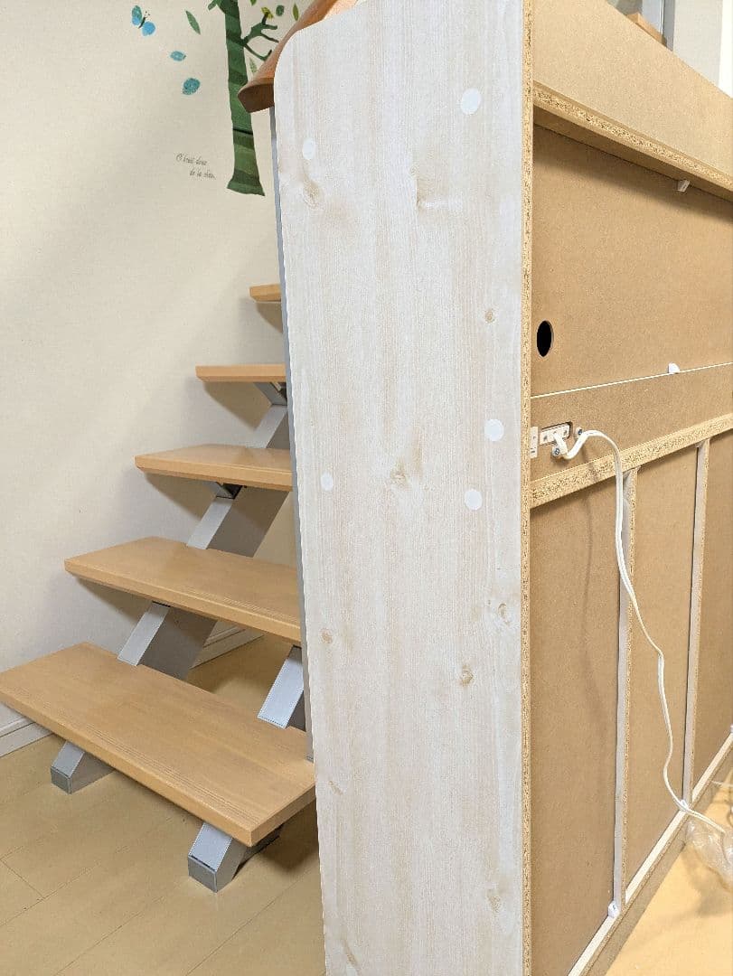 学習机 勉強机 デスク コンパクト 収納 折りたたみ　FJ-010-IR