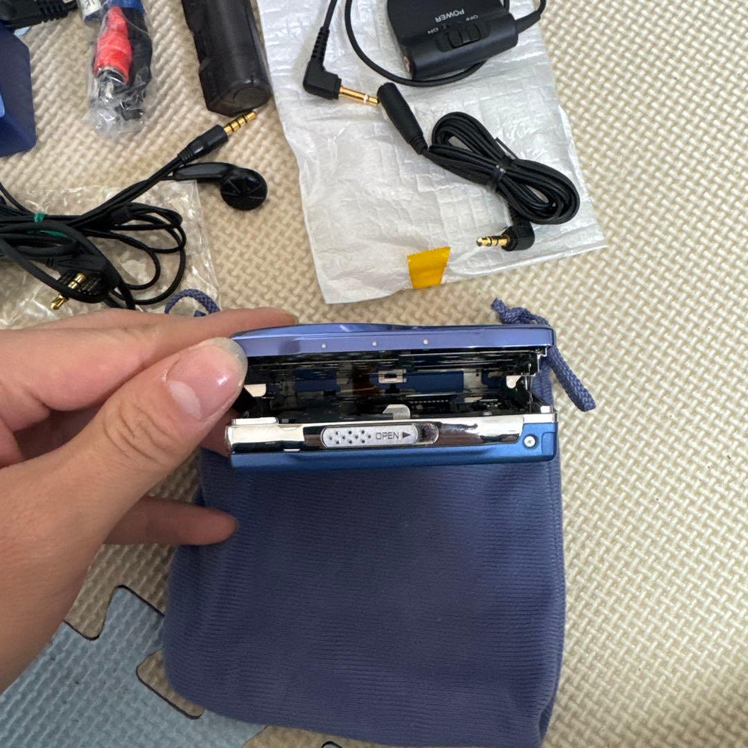 SHARP シャープ MD-DR7-A (ブルー) MDレコーダー