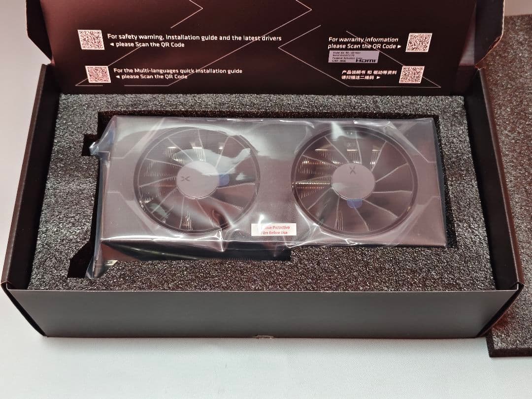グラフィックボード・グラボ・ビデオカード XFX Swift AMD Radeon RX 9060 XT OC 16GB