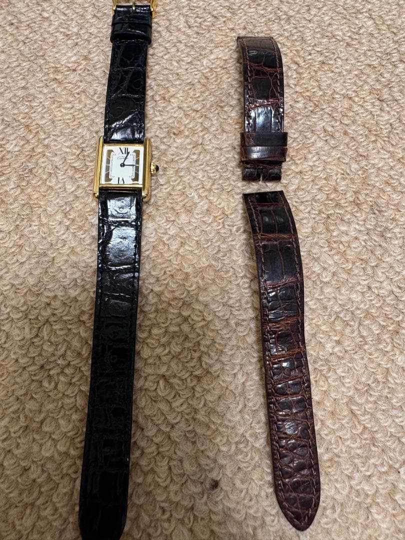 ☆CARTIER☆カルティエ マストタンクSM (ヴェルメイユ 5057001)