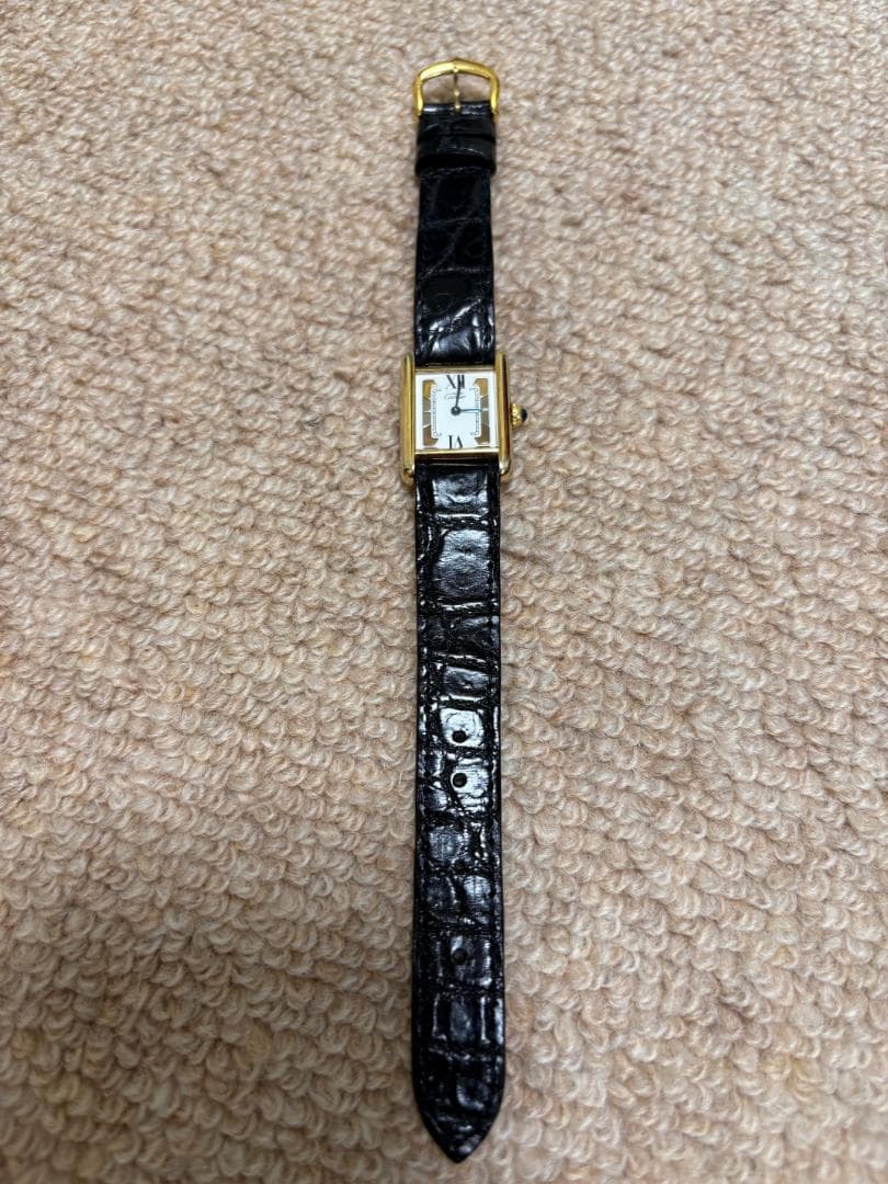 ☆CARTIER☆カルティエ マストタンクSM (ヴェルメイユ 5057001)