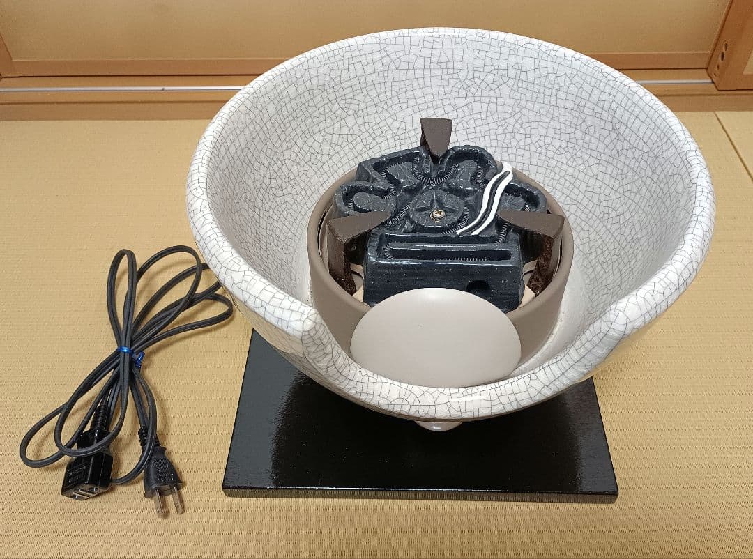 風炉型　電熱器(未使用)