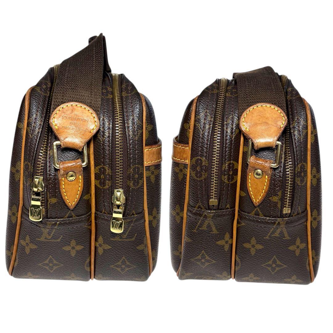 美品 LOUIS VUITTON モノグラム リポーターPM a1031