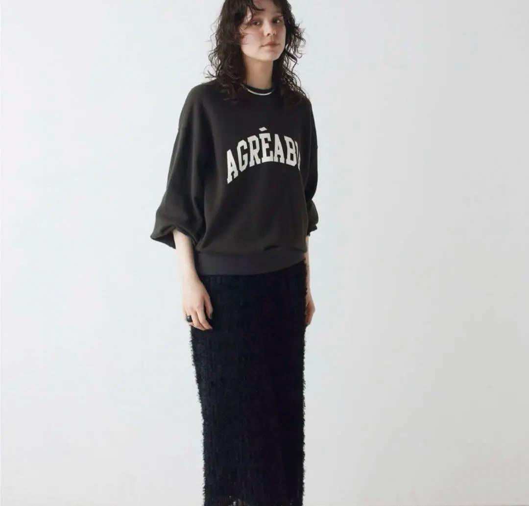 ウィムガゼット【THE PAUSE】ロゴスウェットプルオーバー