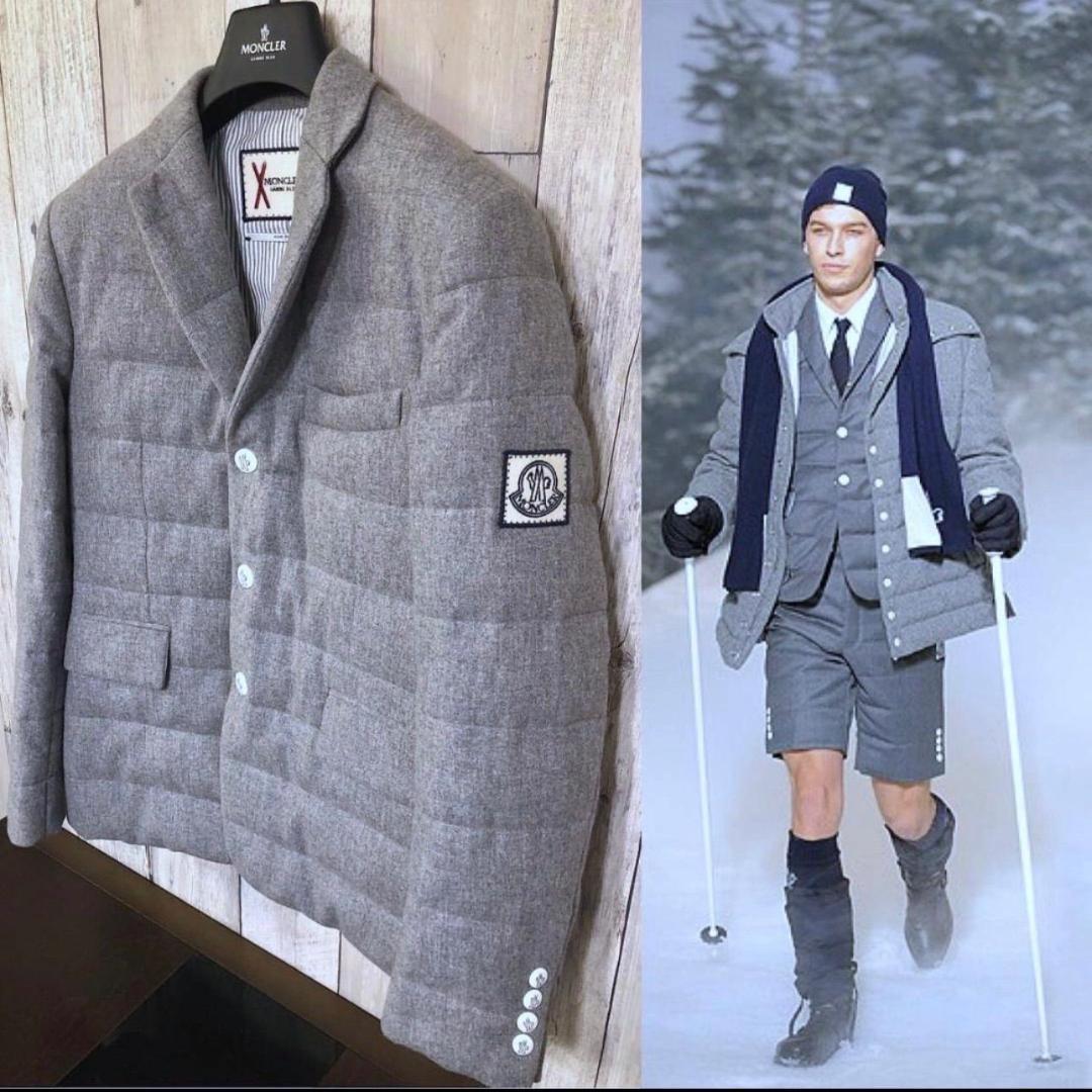 モンクレールガムブルー ダウンジャケット MONCLER GAMME　BLEU