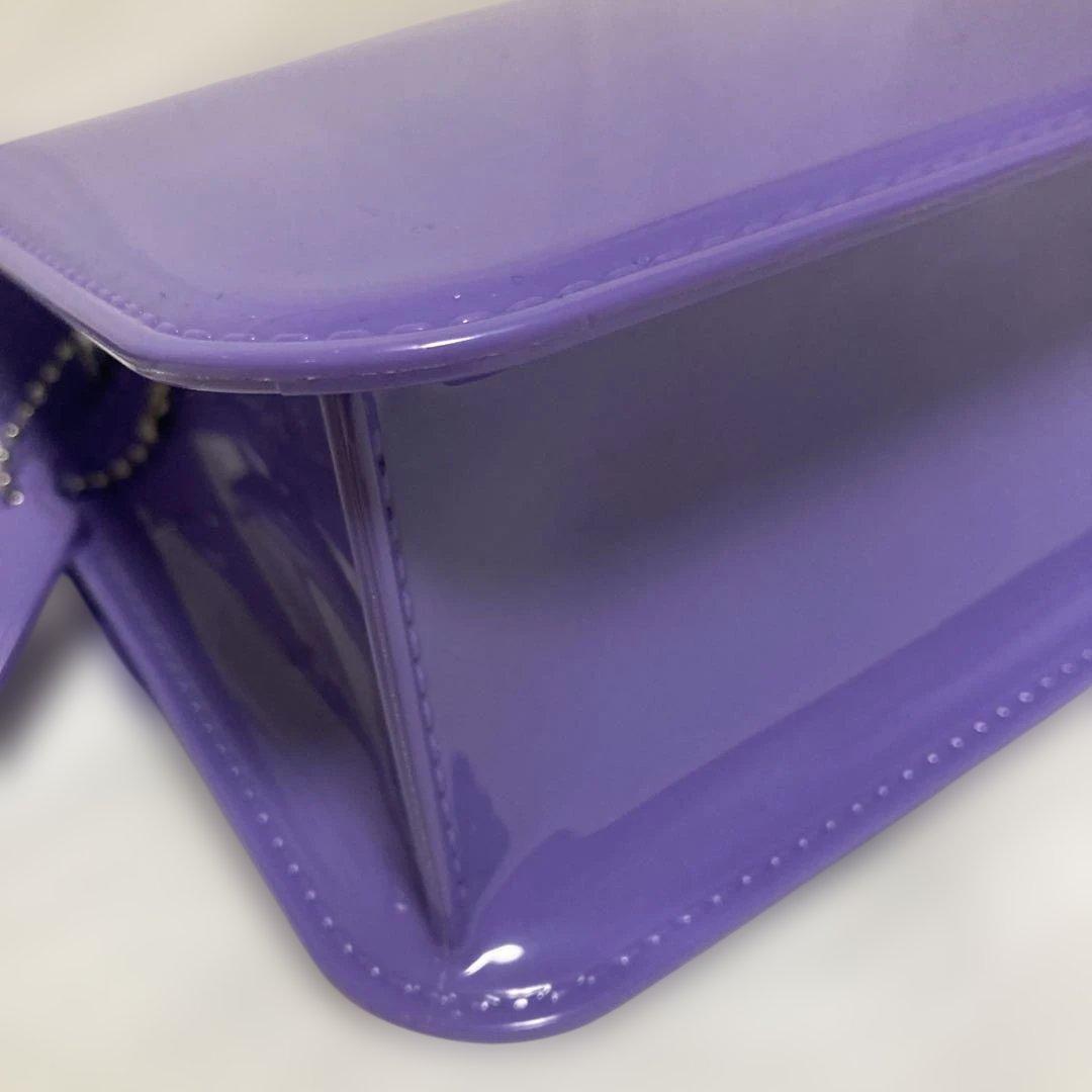 コーチ COACH エナメル ショルダーバッグ