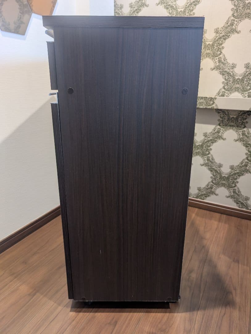 【送料無料】ニトリ ゴミ箱 分別ペールカウンター ダークブラウン