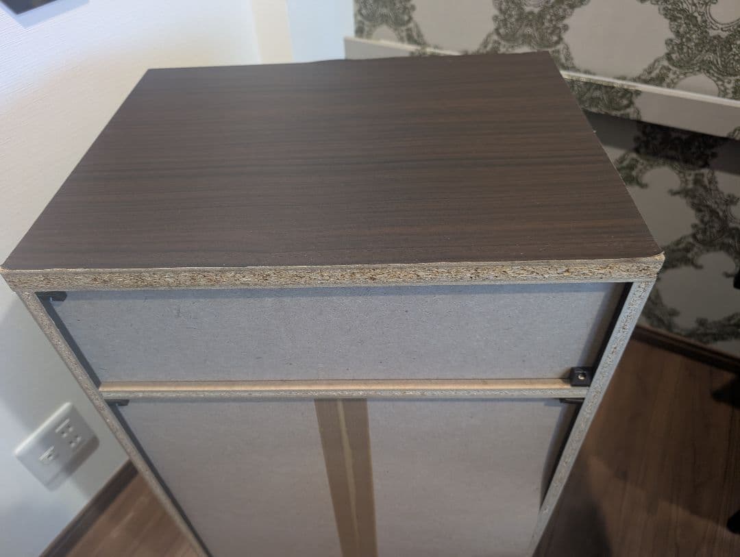 【送料無料】ニトリ ゴミ箱 分別ペールカウンター ダークブラウン