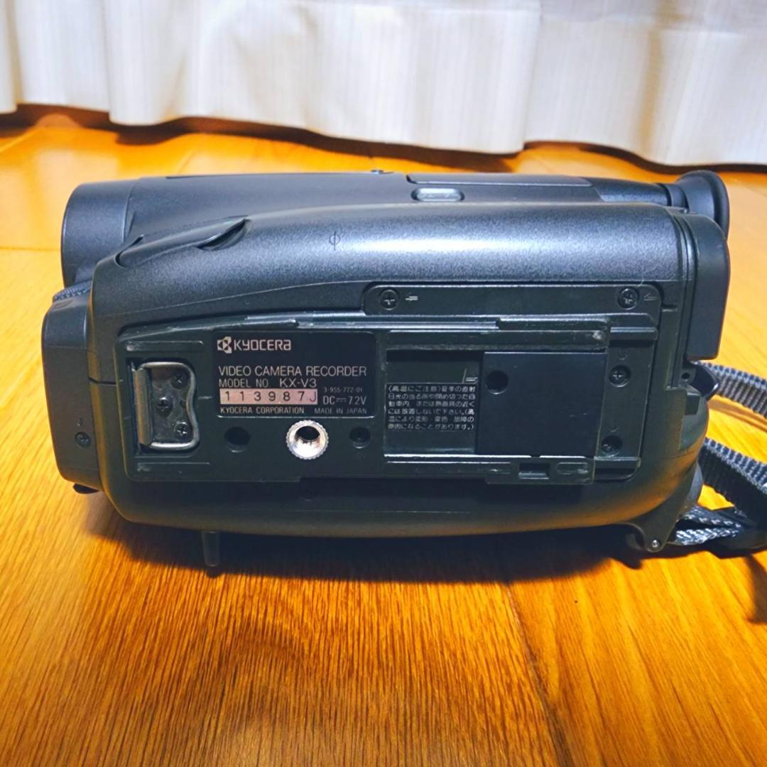 【動作確認済】希少 高画質 Hi8 SONY 京セラ ビデオカメラ セット