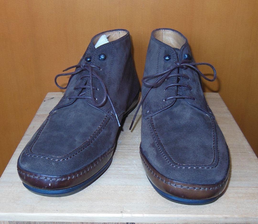 LOUIS VUITTON ルイヴィトン スエード ブーツ ブラウン系