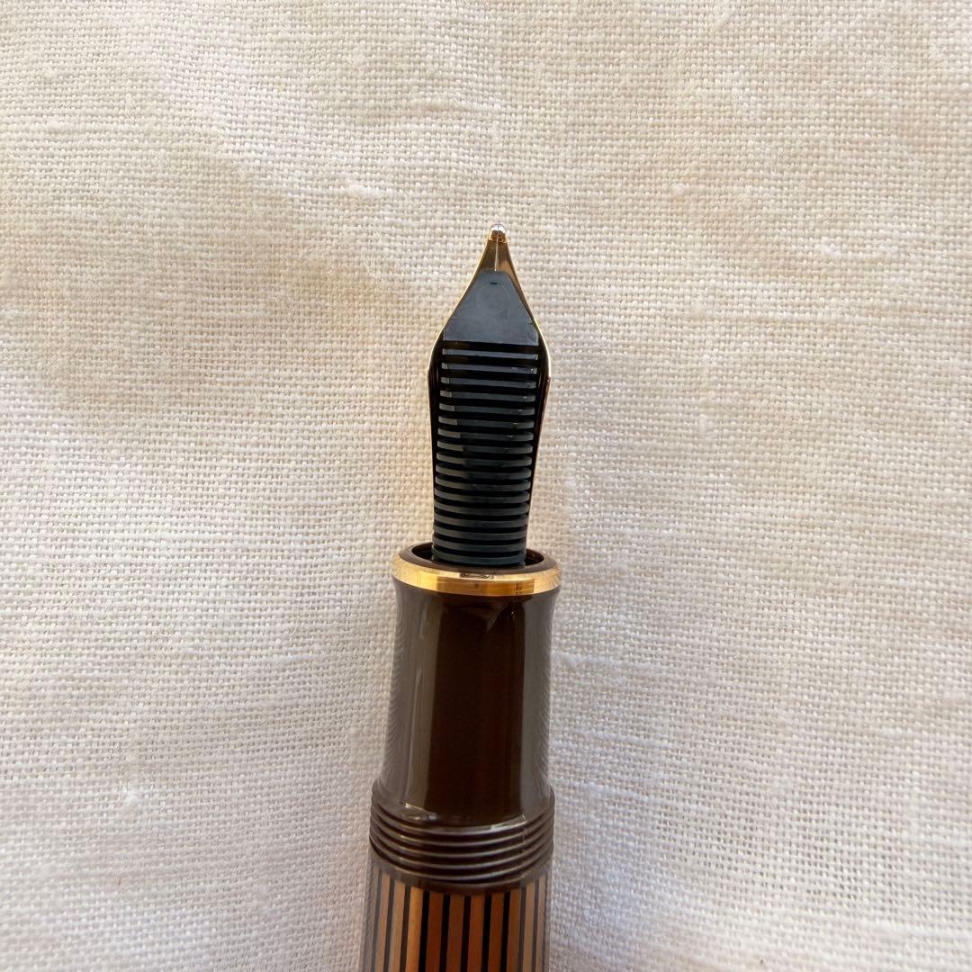 ペリカン 万年筆 スーベレーン M800 ブラウンブラック 18C-750B