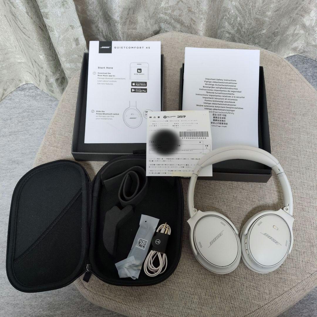 ヘッドホン Bose QuietComfort 45 headphones QC45