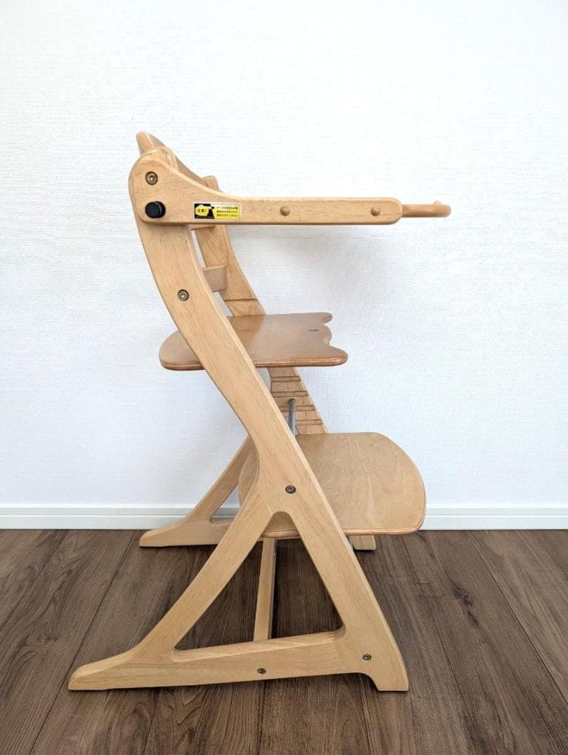 【美品】大和屋　すくすくチェアスリムプラス　テーブル付き