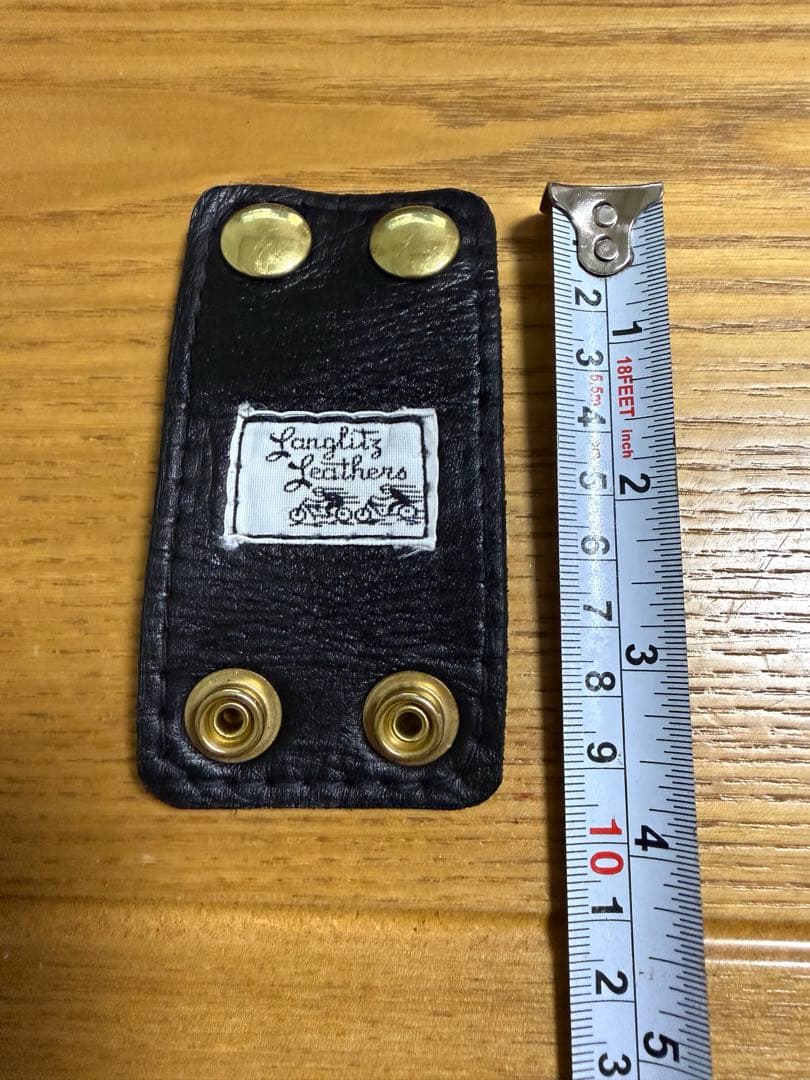 リラックス★ラングリッツレザー ストラップキーパー カウハイド 2個セット