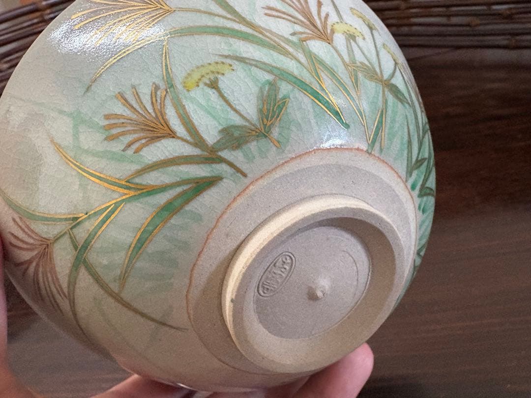 杉田翔平　清閑寺窯　色絵仁清武蔵野絵