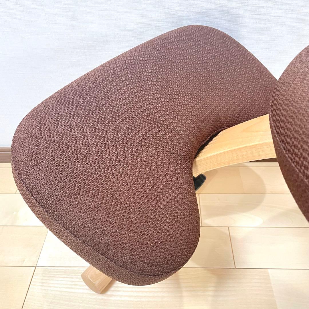 バランスラボ バランスチェア バランスイージー ダークブラウン 中古品