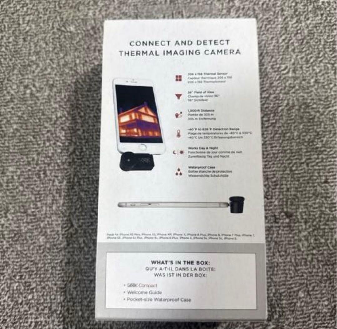 Seek thermal compact iPhone用 サーモカメラ