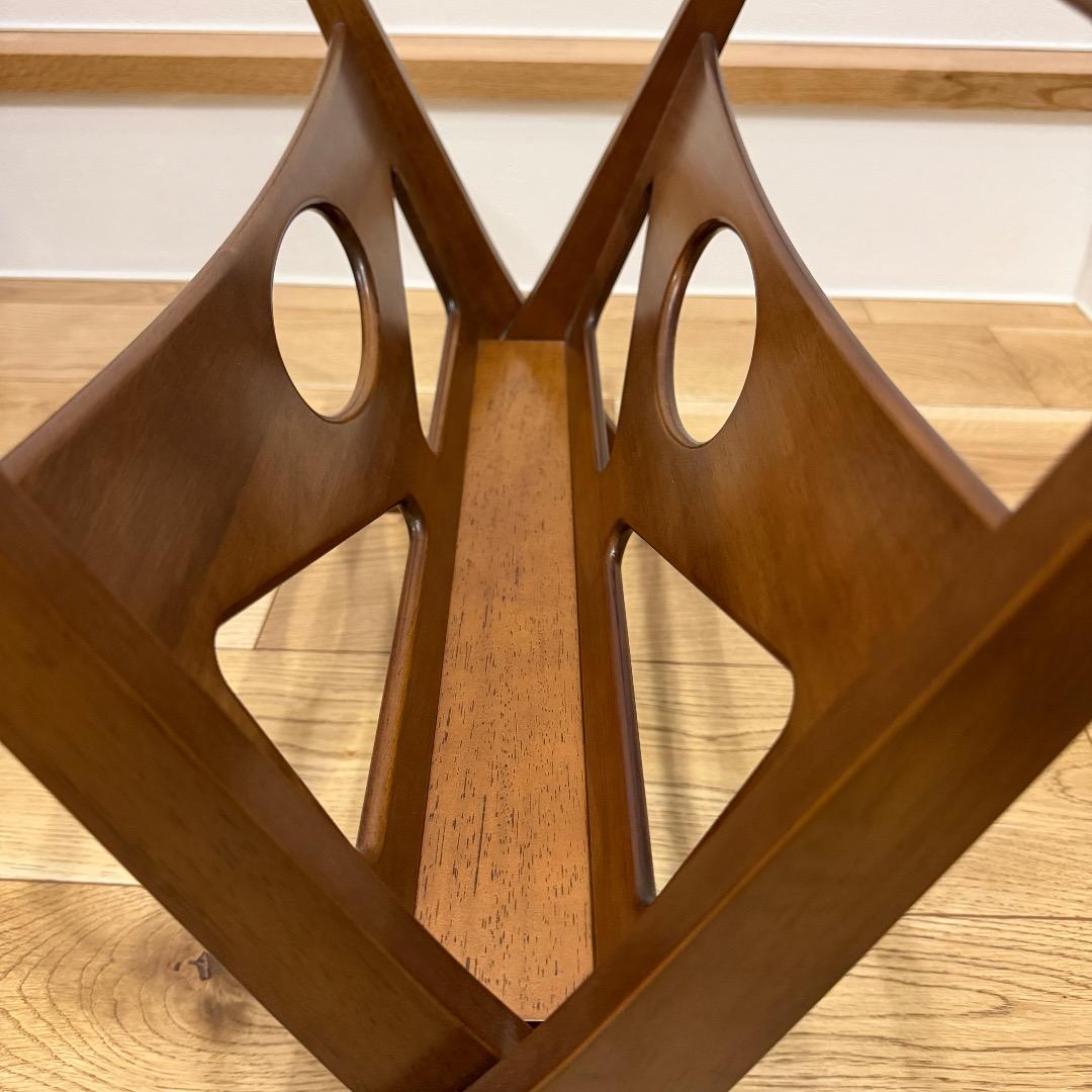 カリモク　マガジンラック