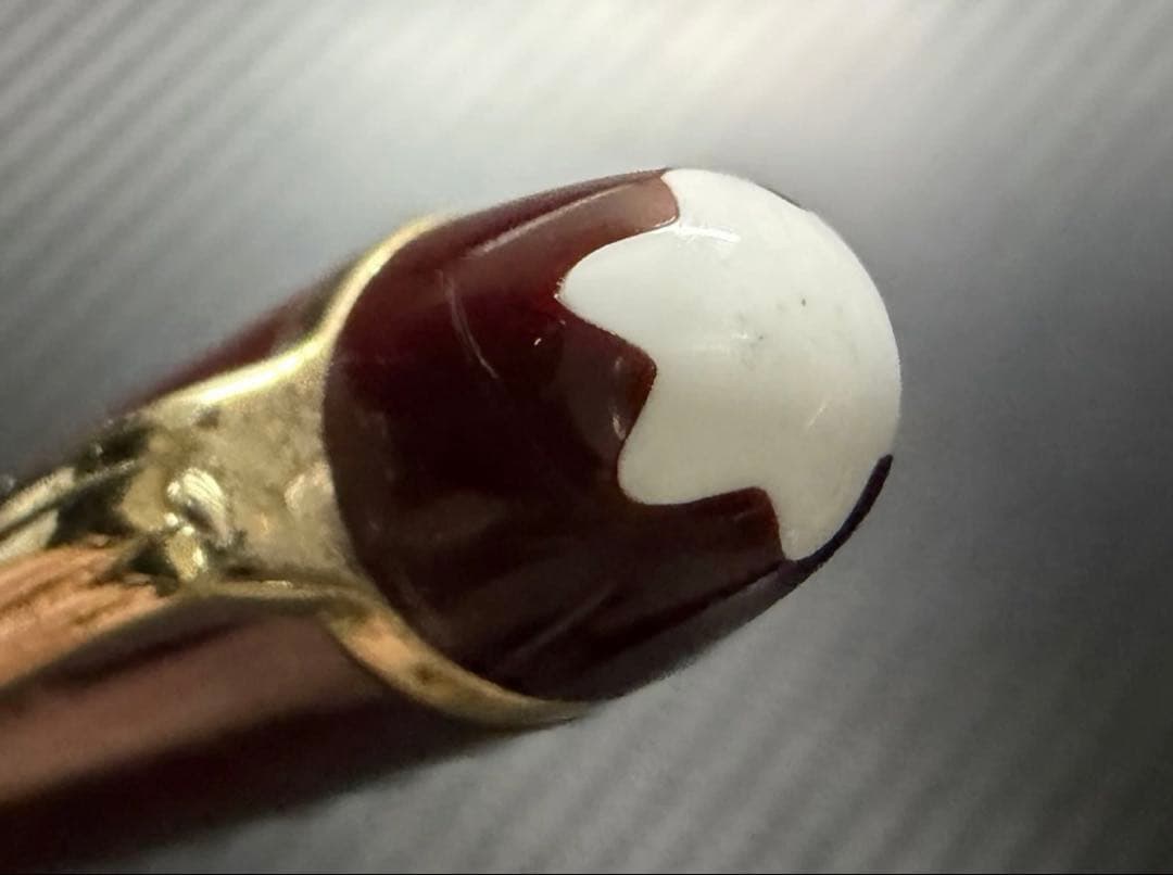 モンブラン マイスターシュテュック 144 ボルドー 全金 B 太字 万年筆