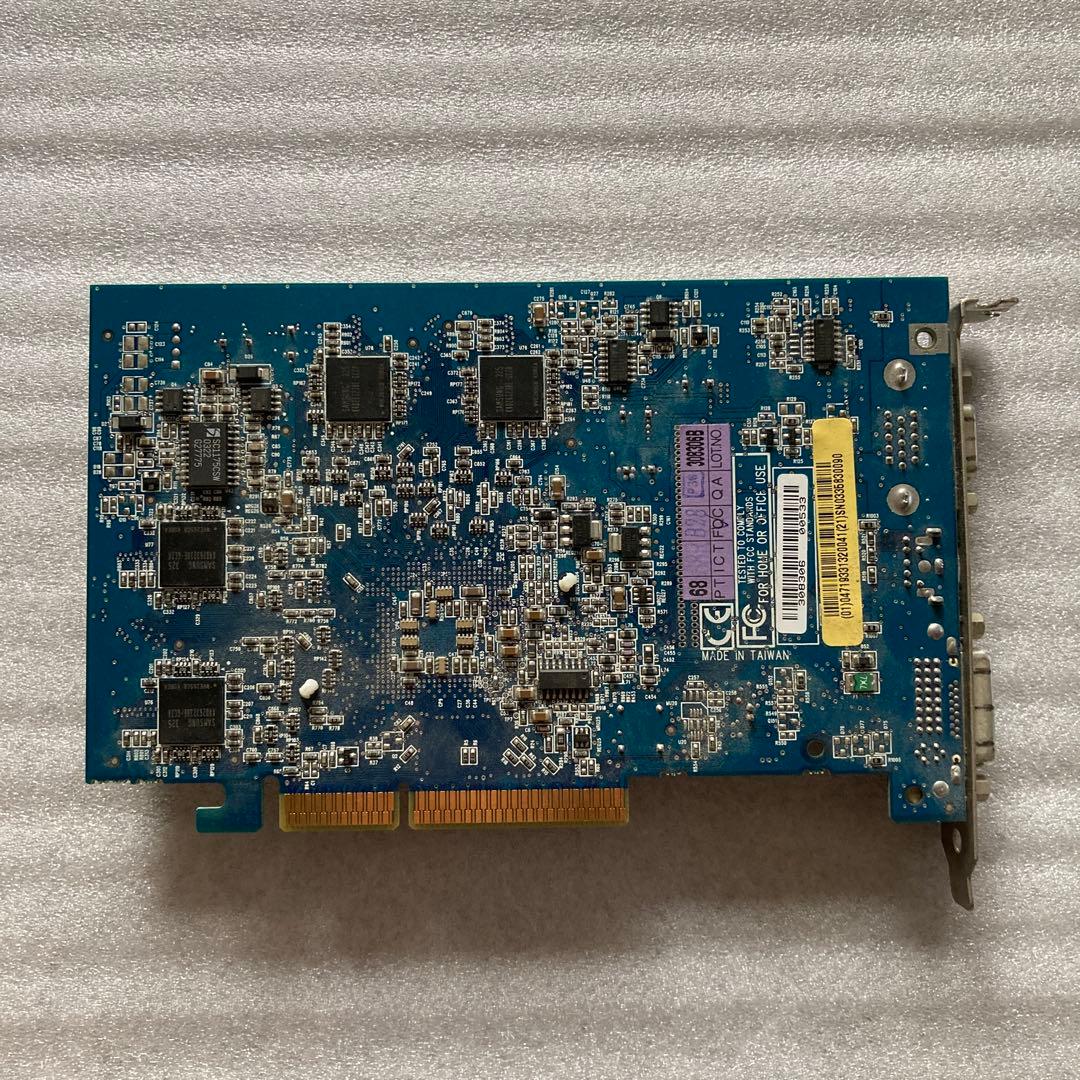 ジャンク GIGABYTE GV-R96P128D AGPビデオカード