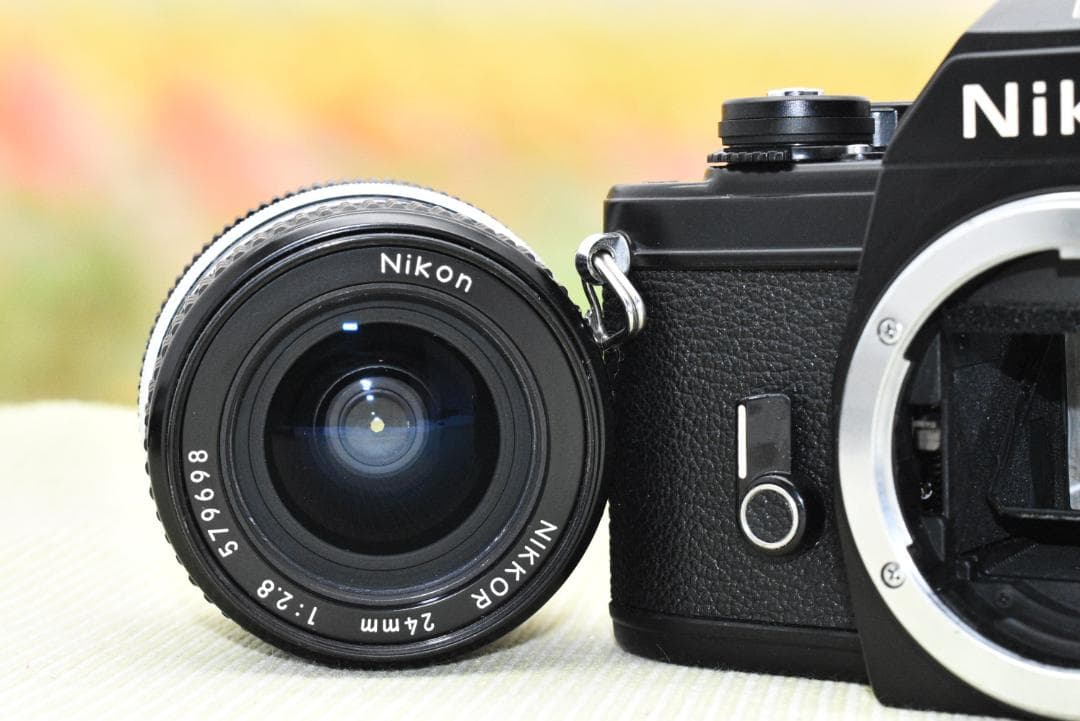 【整備済 完動品】 Nikon EM + 24mm F2.8 Ai