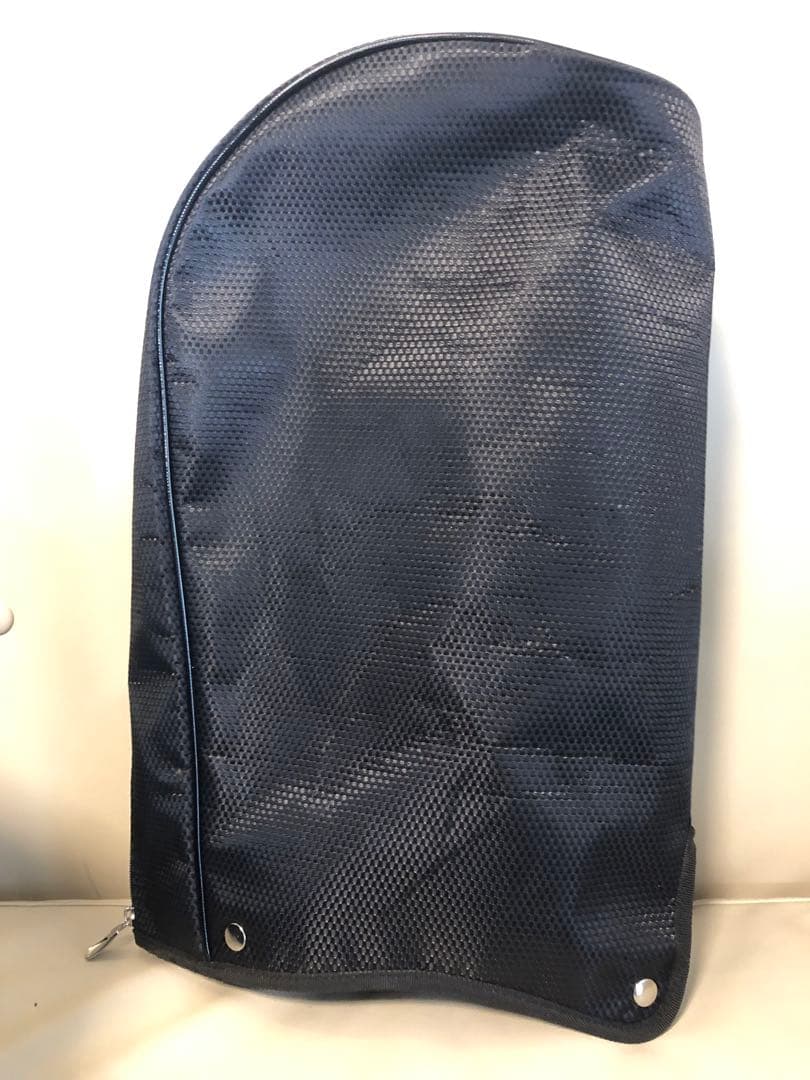 【送料込み】美品　リビエラ　キャディバッグ　青　黒　ゴルフバッグ