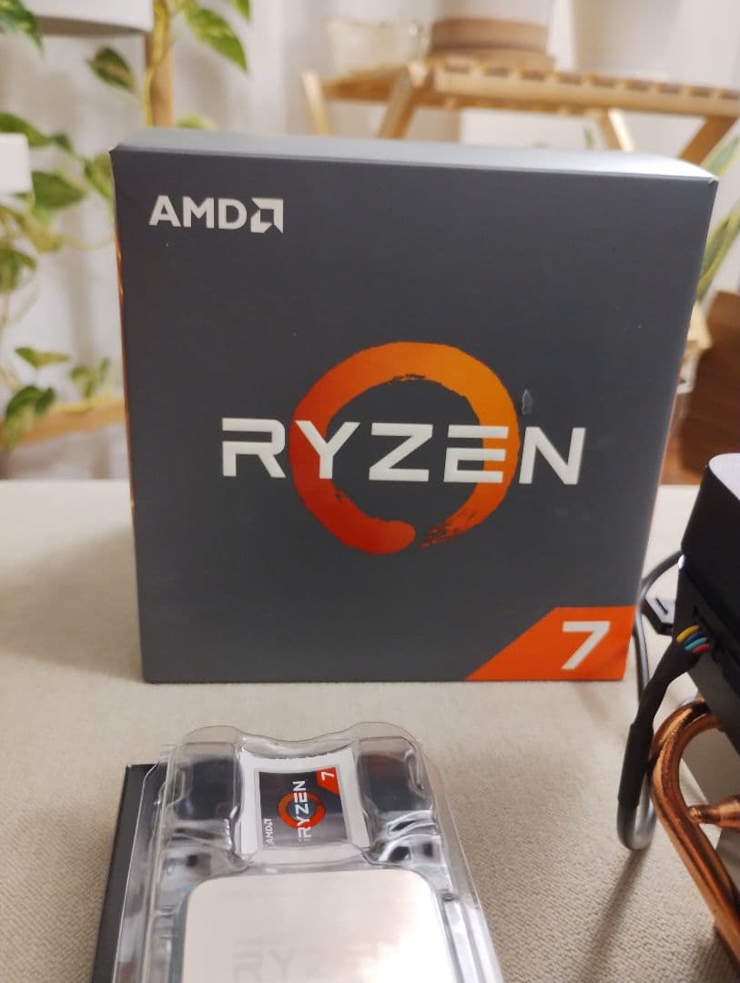 AMD Ryzen 7 2700X CPU + クーラーセット